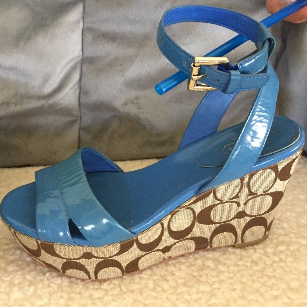 COACH PLATFORM SANDALS - Picture 7 of 8